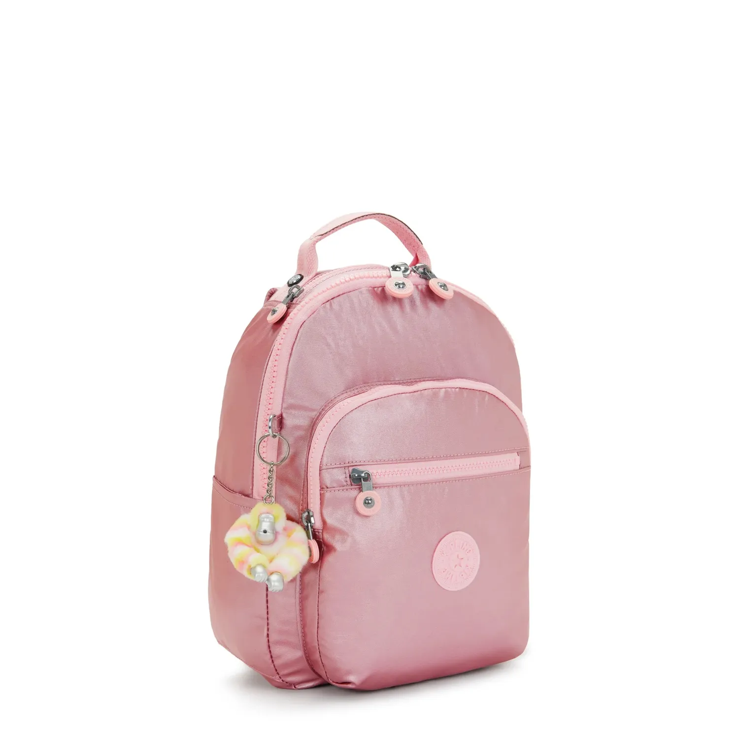 Kipling Seoul S rugzak klein Bronze Pink 11 inch vak