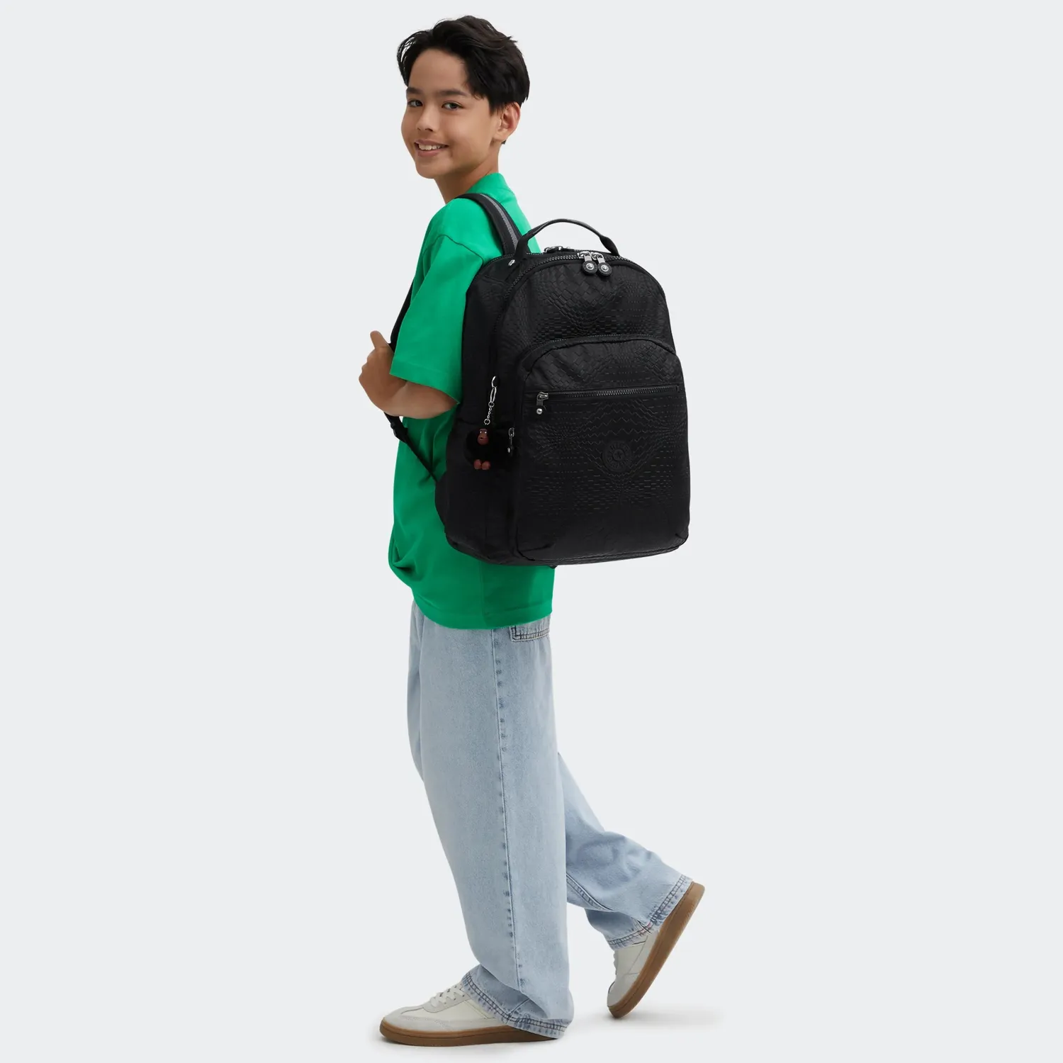 Kipling Seoul Lap rugzak Dimensional Emboss groot 15 inch
