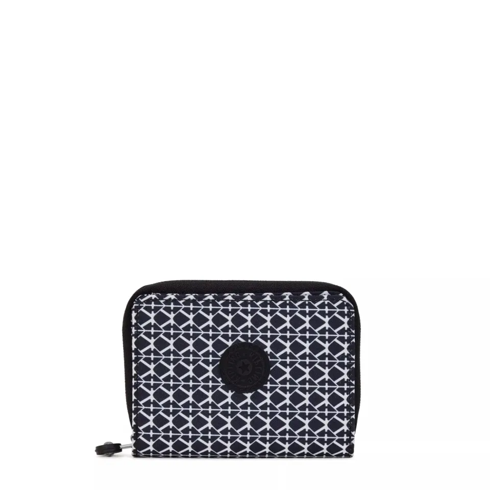 Kipling Money Love portemonnee Signature Print Medium RFID
