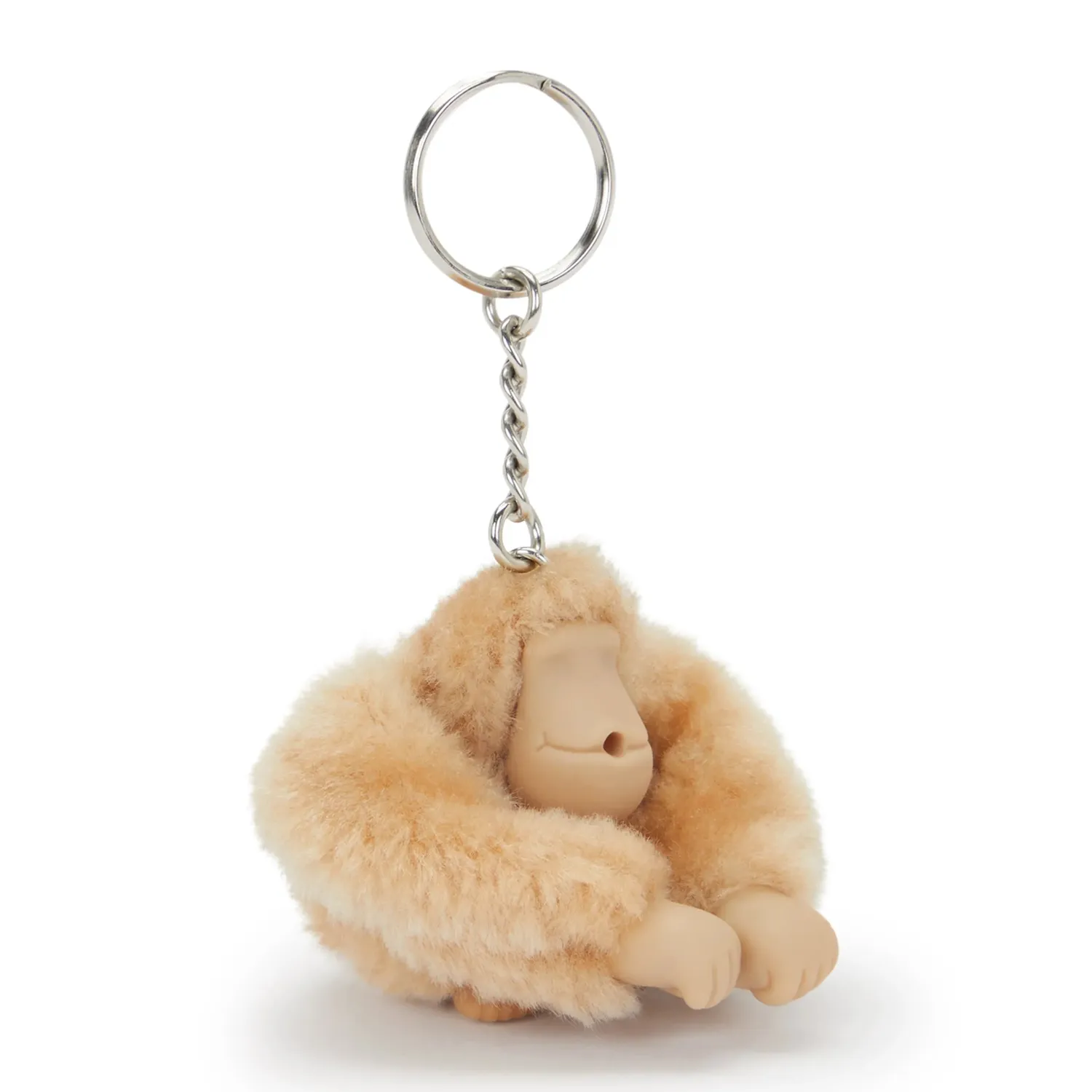 Kipling Monkeyclip S sleutelhanger Early Tan klein aapje