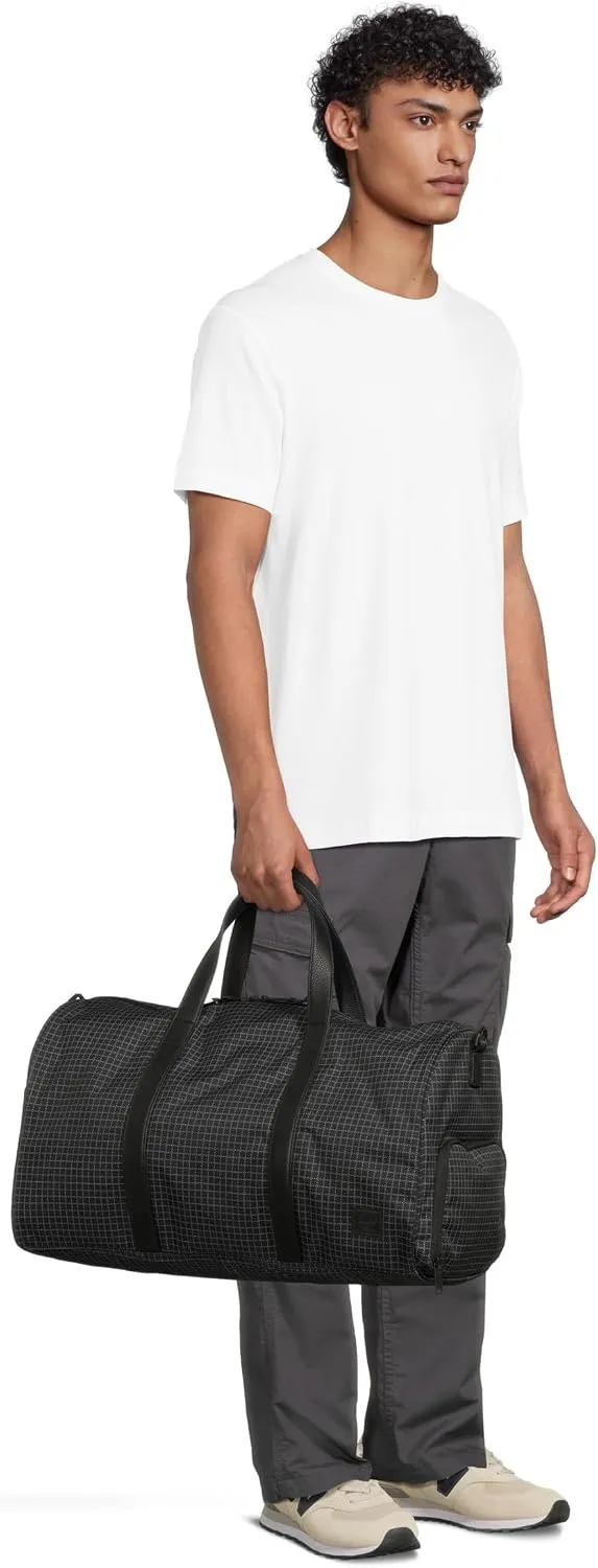 Herschel Novel reistas Grid Black weekendtas
