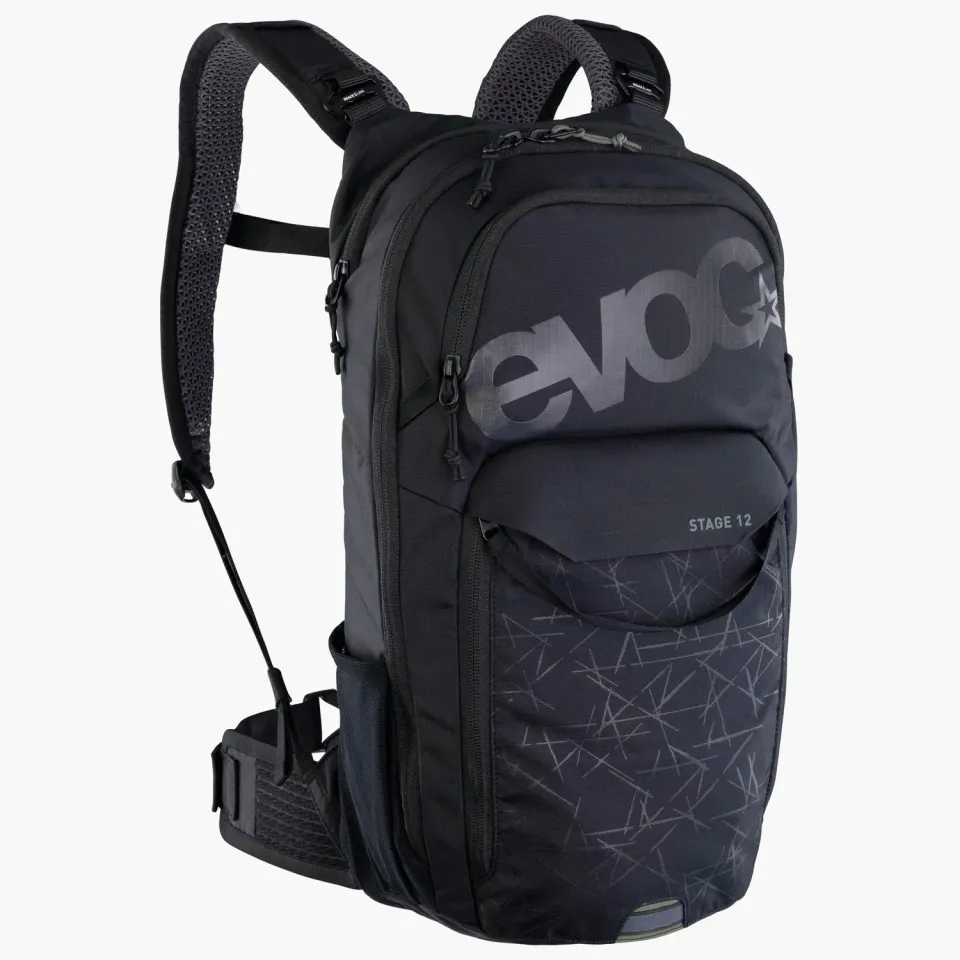 Evoc Stage 12 rugzak zwart 12 liter