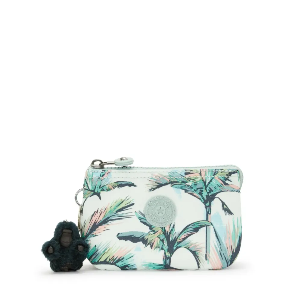 Kipling Creativity S portemonnee klein More Palm Trees met rits