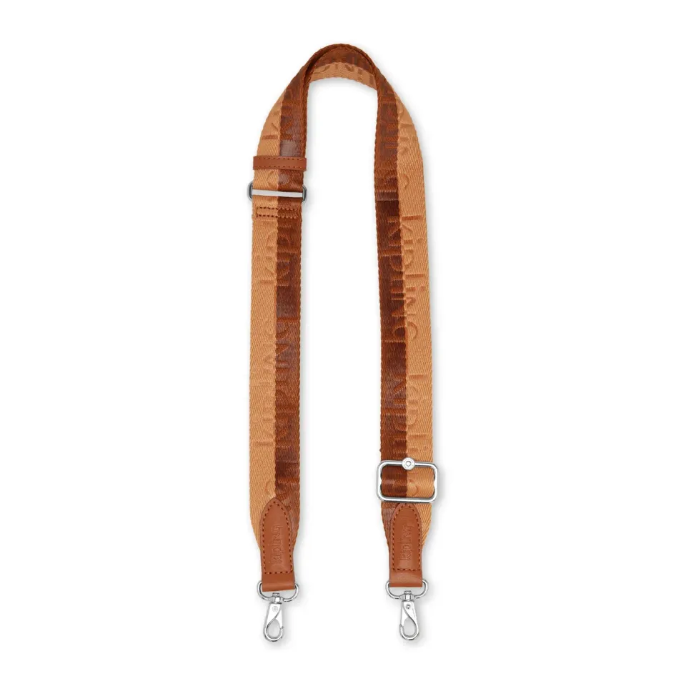 Kipling Shoulderstrap Basic schouderriem Duo Tone Mokka