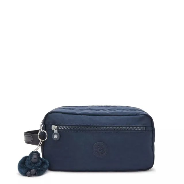 Kipling Agot medium toilettas blue bleu 2 waterafstotend