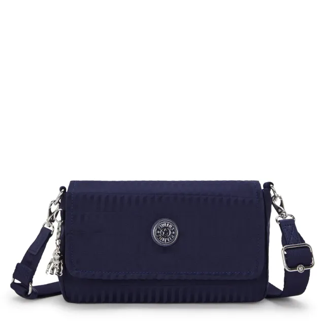 Kipling Aras Up schoudertas klein Night Tile Jacquard ketting
