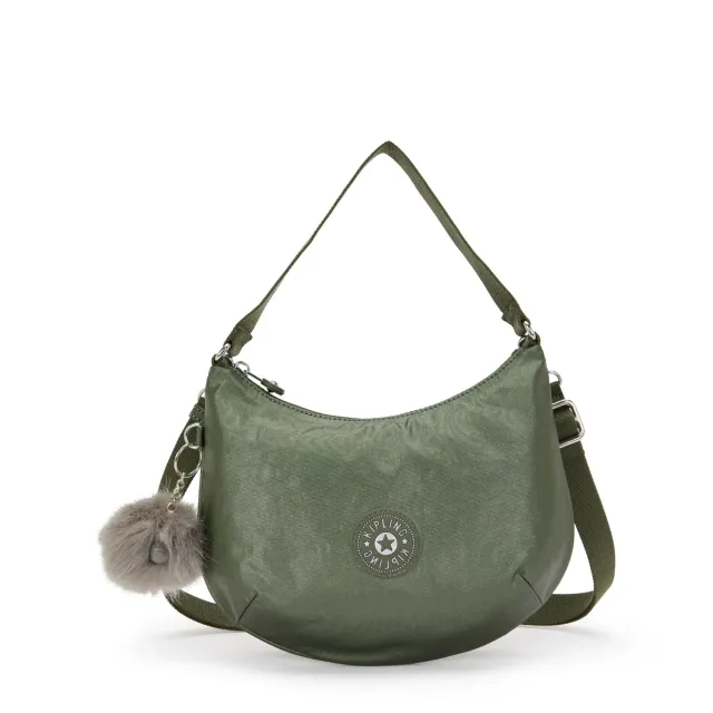 Kipling Amani schoudertas Klein Connect Green minimalistisch