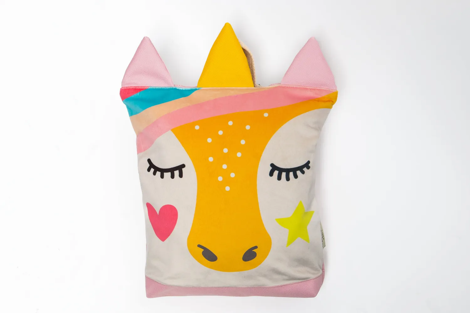 Love for Childrenn Unicorn rugtas S fluweel waterbestendig