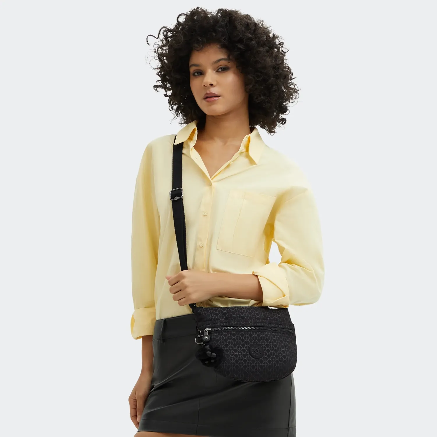 Kipling Arto S schoudertas Signature Emb klein – crossbody