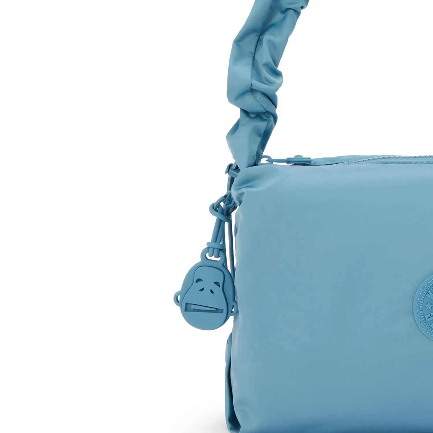 Kipling Eleni M schoudertas Sounds Blue medium blauw