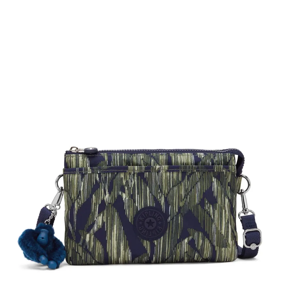 Kipling Riri crossbodytas Klein Striped Grasses waterafstotend