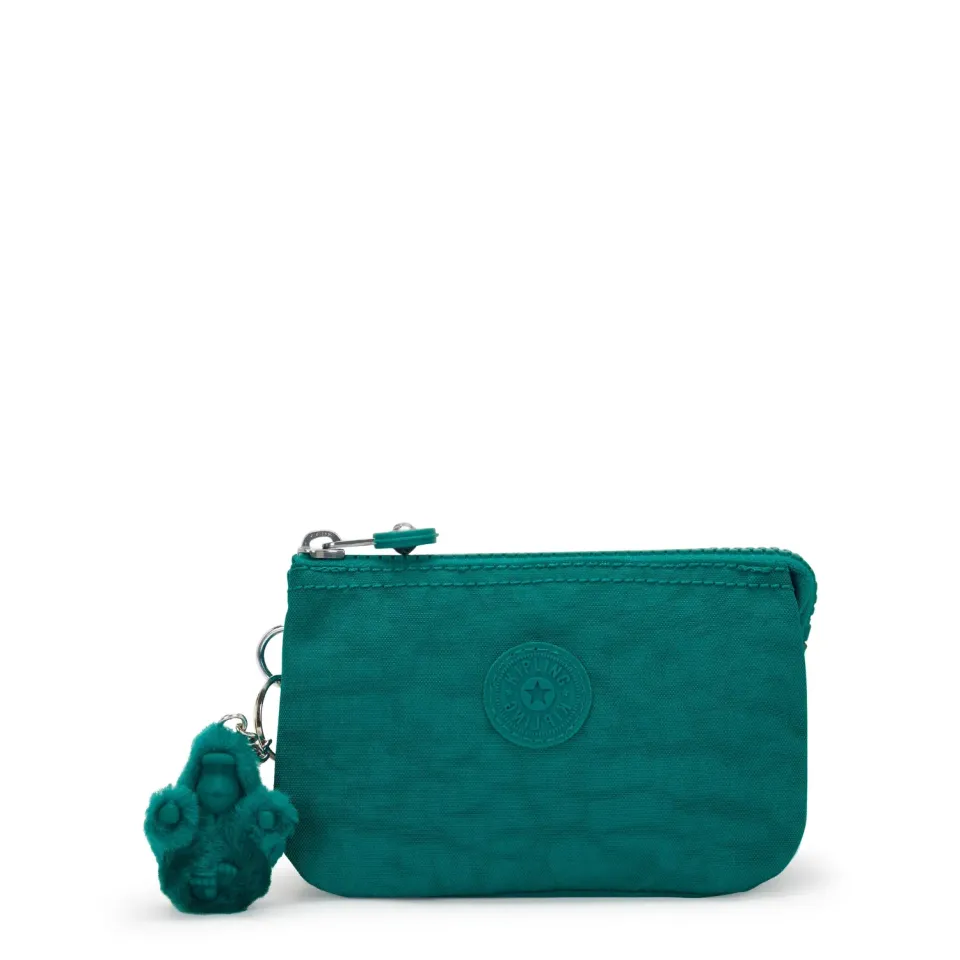 Kipling Creativity S portemonnee Outspoken Green klein licht