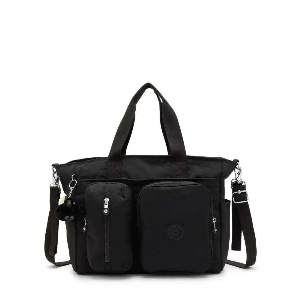 Kipling Babygear luiertas Tiny Black Noir medium met matje