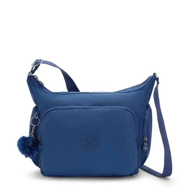 Kipling Gabb crossbodytas Groot Casual Blue lichtgewicht