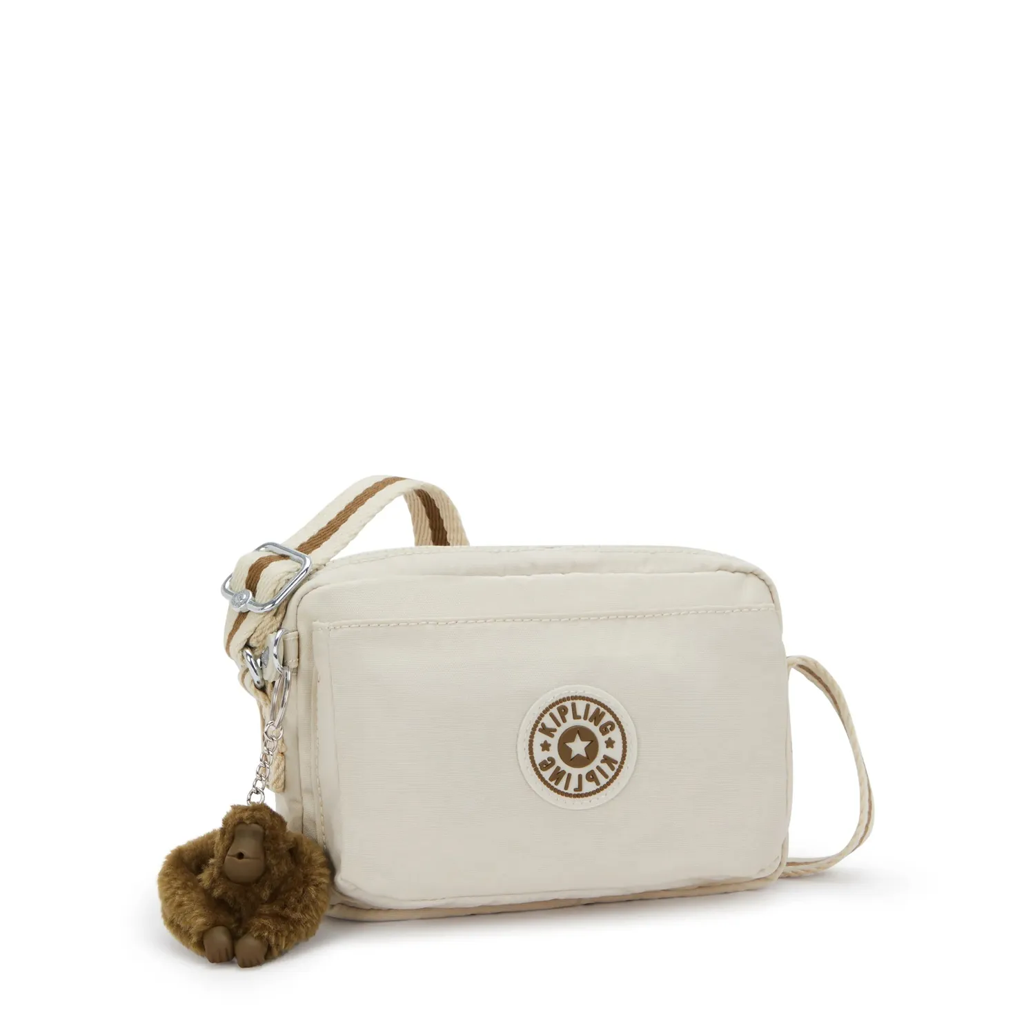 Kipling Abanu crossbodytas Soft Sand Klein zandkleur