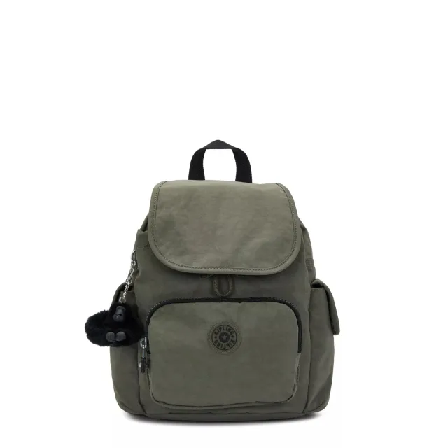 Kipling City Pack Mini rugzak Green Moss extra klein groen