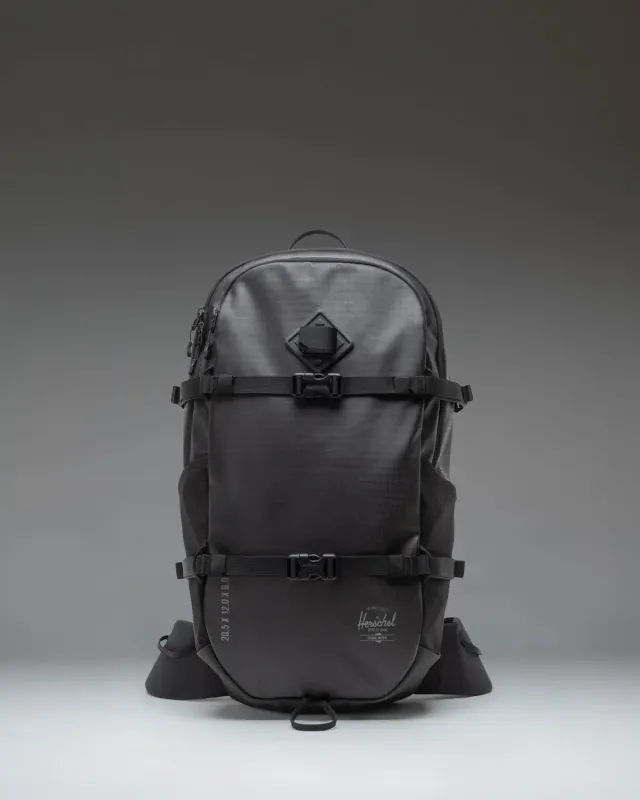 Herschel All Season Backpack 29L rugzak zwart drinksysteem