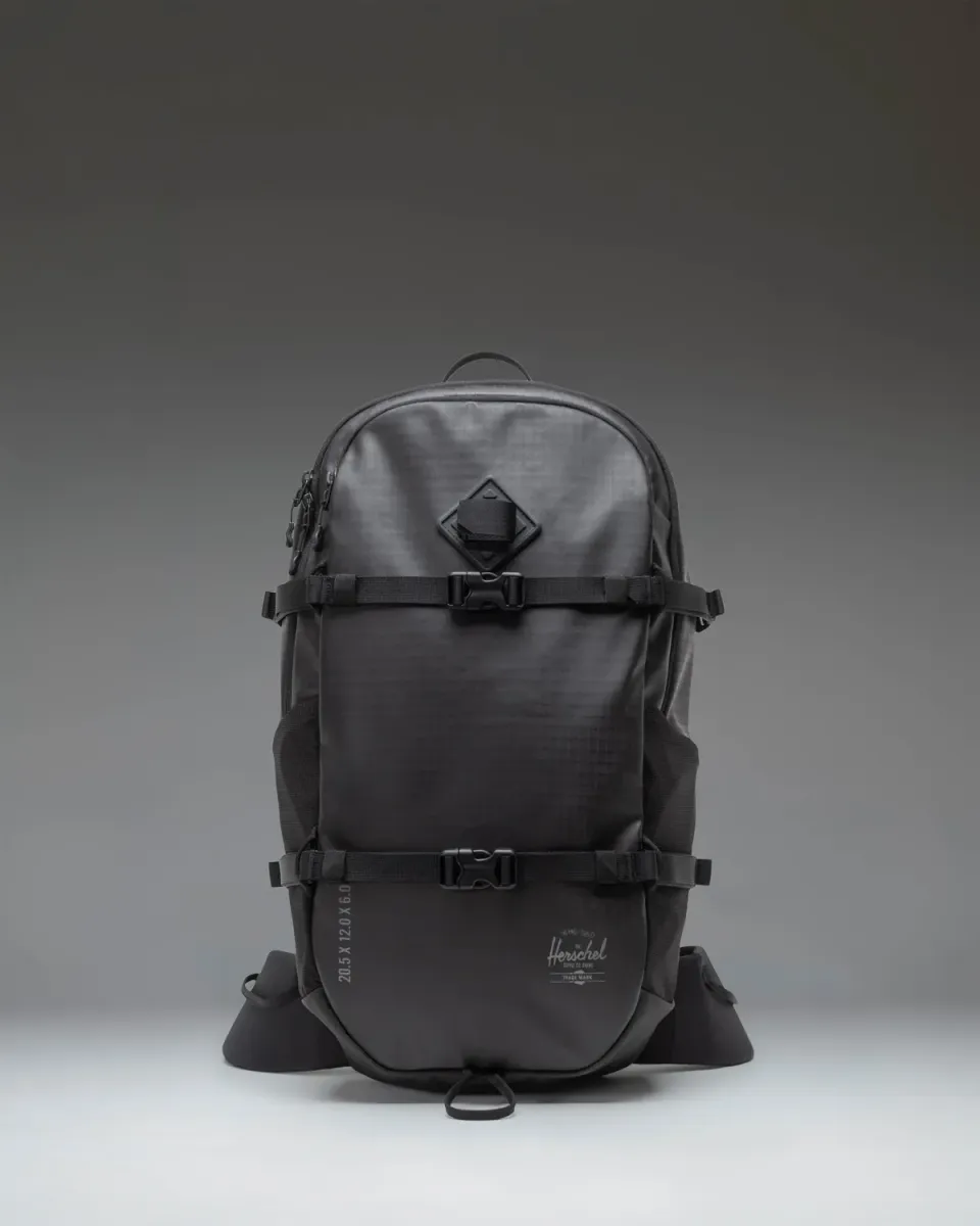 Herschel All Season Backpack 29L rugzak zwart drinksysteem