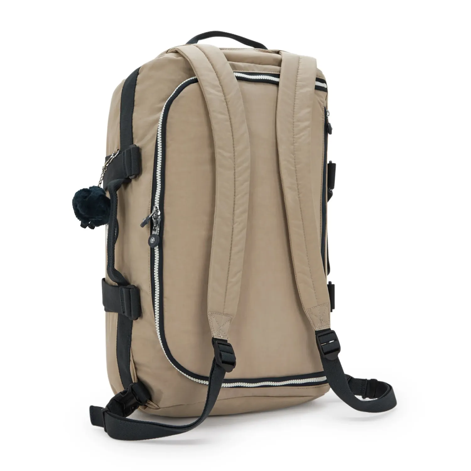 Kipling Jonis S rugzak Soft Taupe Combo Klein met laptopvak