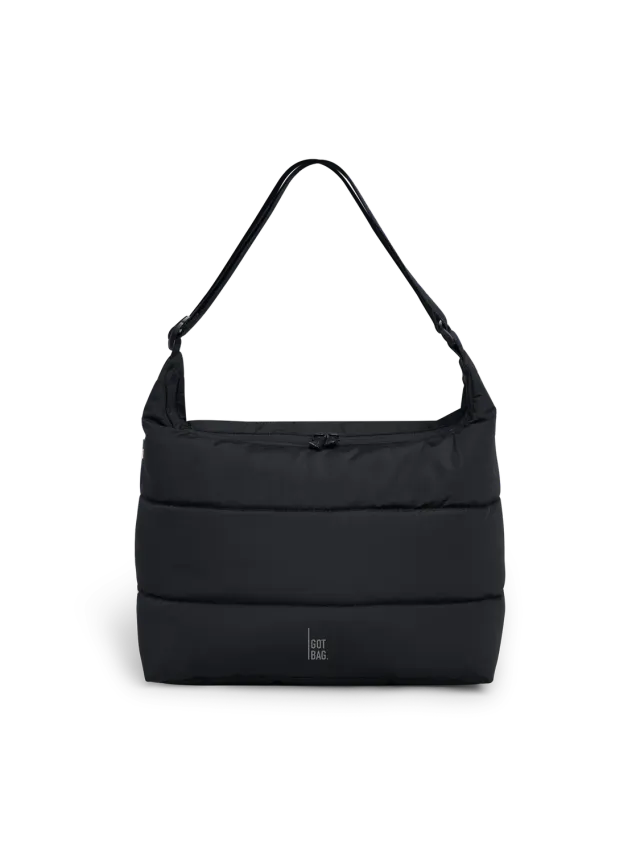 GOT BAG Puffer Square Bag Large schoudertas black monochrome