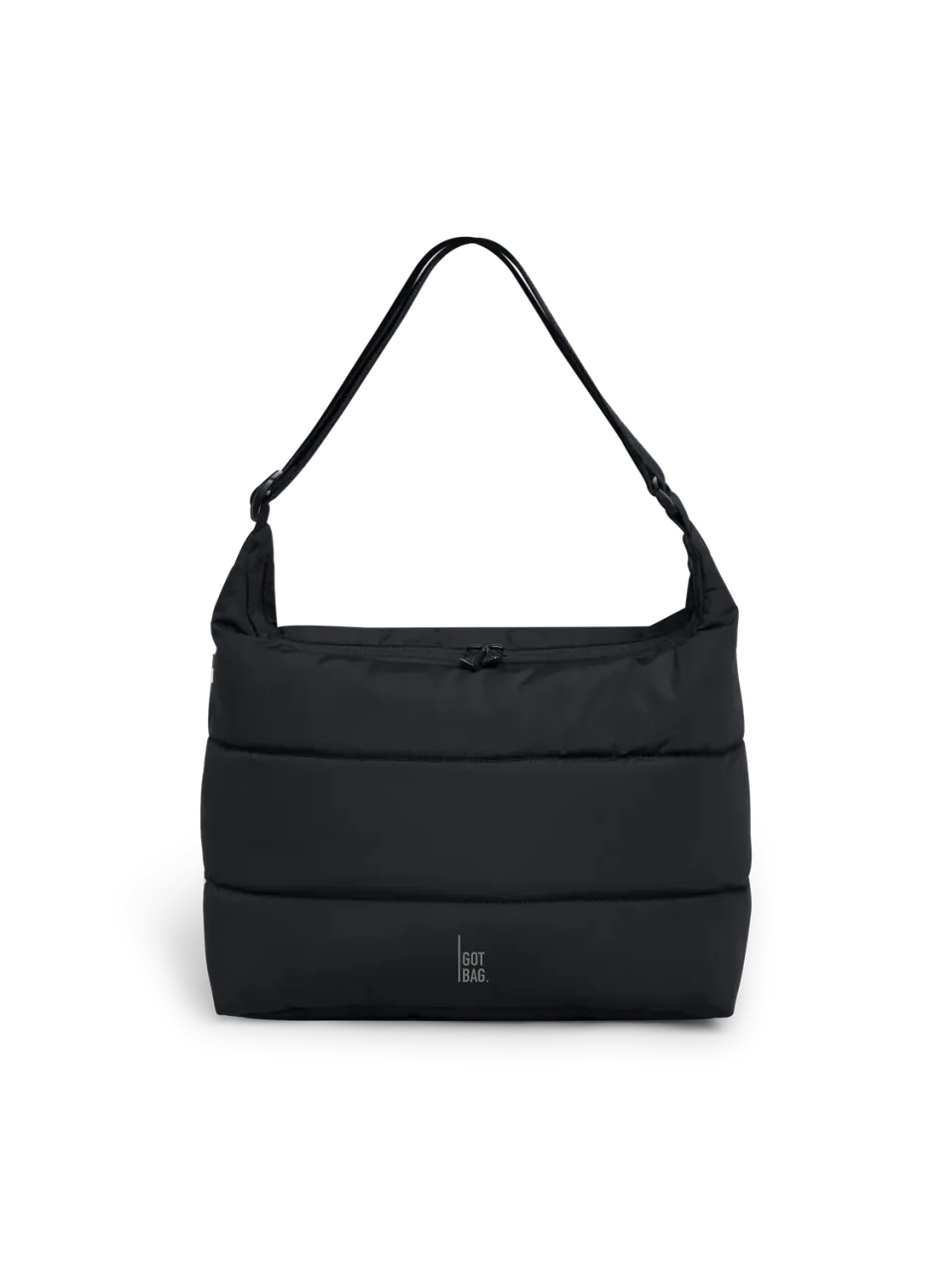 GOT BAG Puffer Square Bag Large schoudertas black monochrome