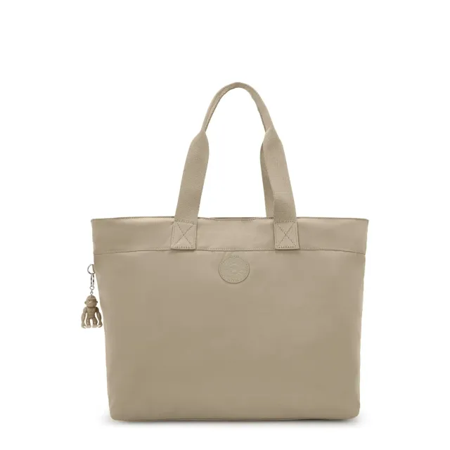 Kipling Colissa Up shopper Groot Boho Tan laptopvak