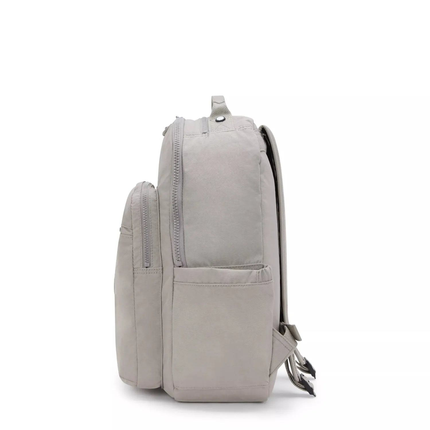 Kipling Seoul rugzak groot Grey Gris 15 inch laptopvak