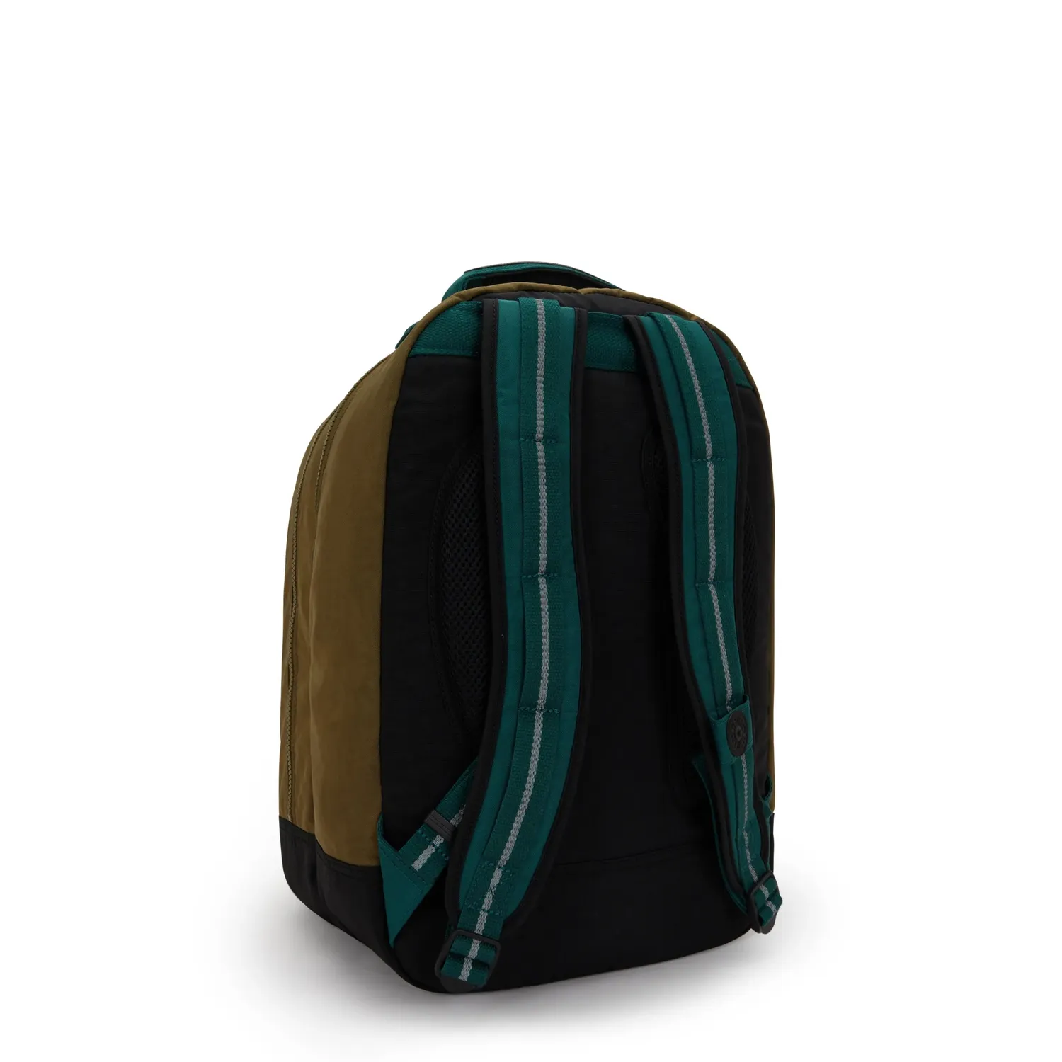 Kipling Class Room rugzak Groot Black Khaki Block laptopvak