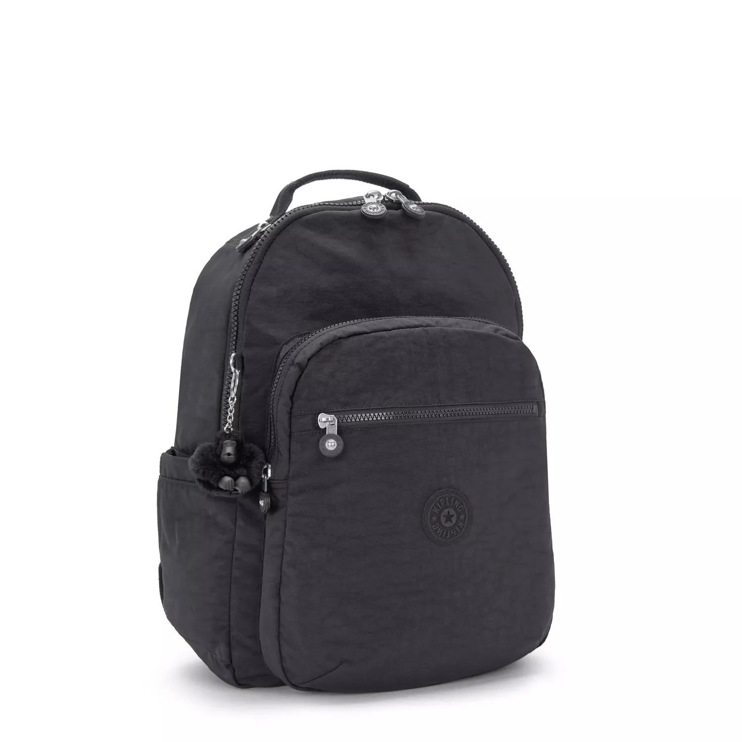 Kipling Seoul rugzak Groot Black Noir 15 inch laptopvak