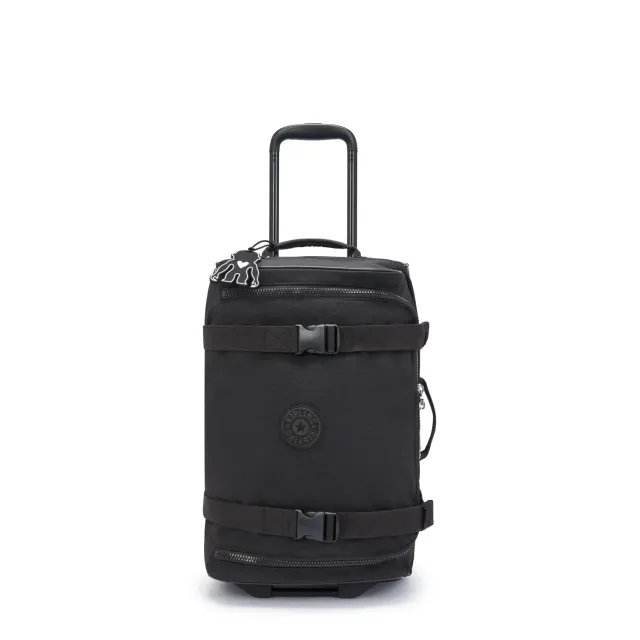 Kipling Aviana S reistas klein Black Noir met 2 wielen