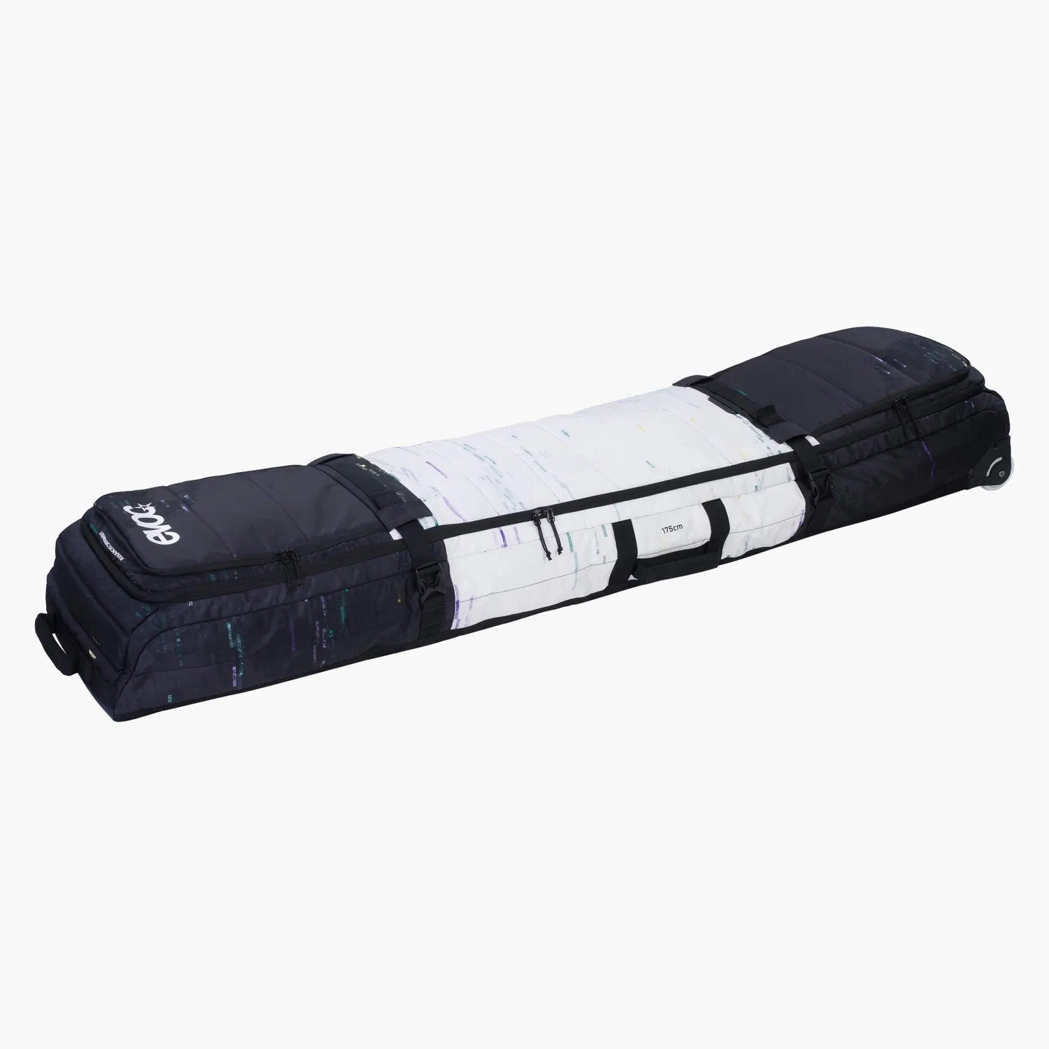 Evoc Snow Gear Roller reistas zwart maat M gewatteerd