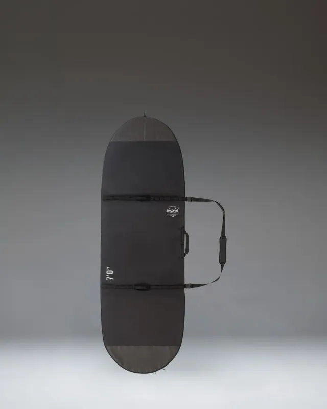 Herschel Outdoor All Purpose 7 ft surfhoes zwart gevoerd