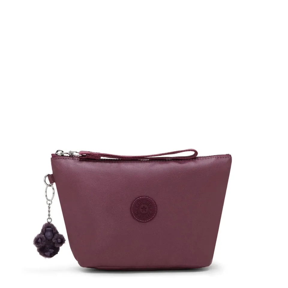 Kipling Naomi Pouch M etui Grape Wine Metallic medium