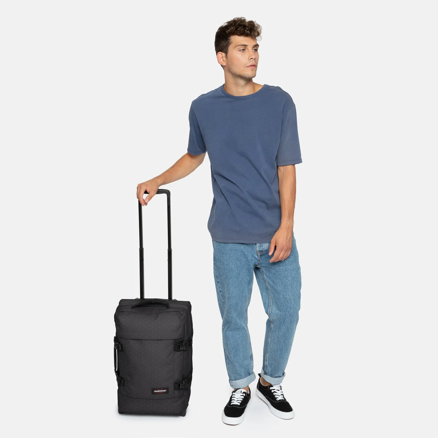 Eastpak Tranverz S handbagage koffer Minidot TSA-slot