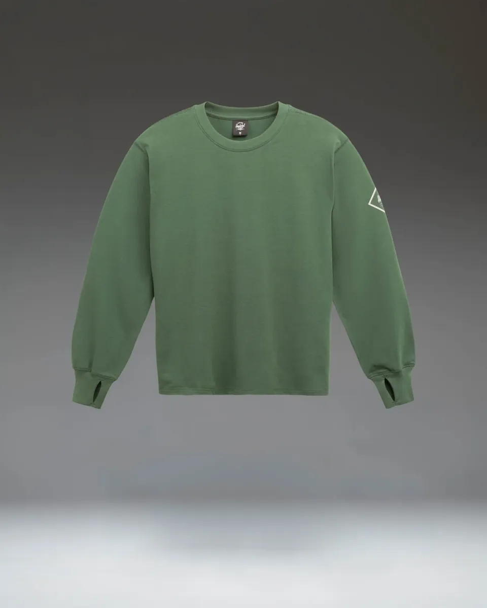 Herschel Outdoor Performance Long Sleeve longsleeve Pineneedle ademend
