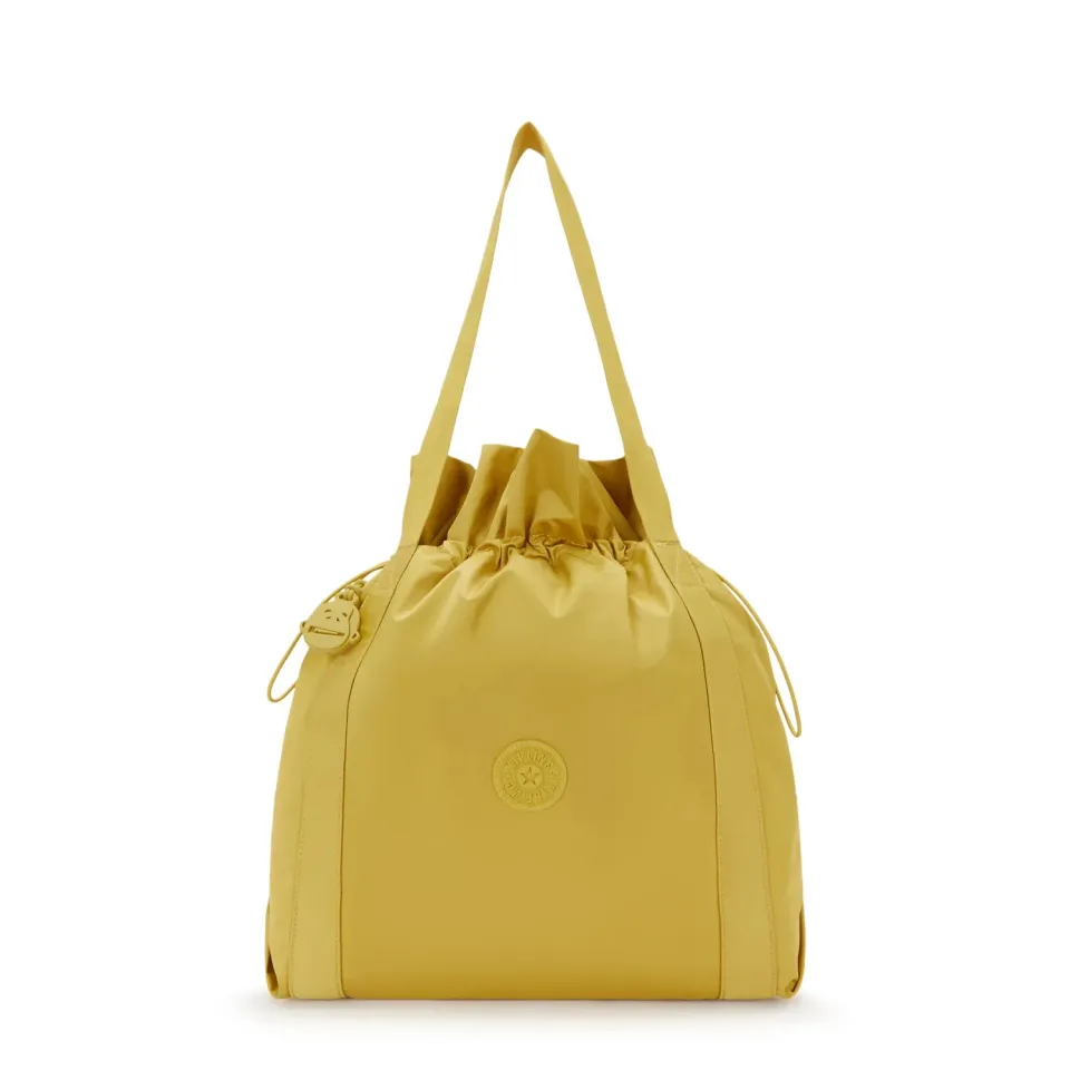 Kipling Elmar Medium shopper Daisy Yellow A4 koordsluiting