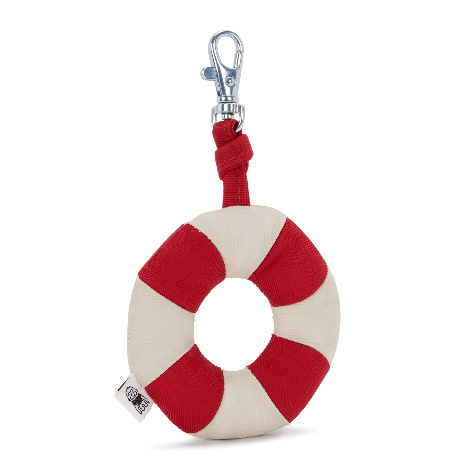 Kipling Lifeguard Ring Charm bedel Multicolor rood-wit