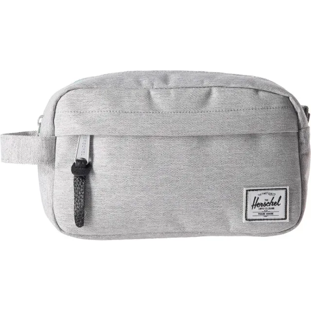 Herschel Chapter Light Grey Crosshatch toilettas