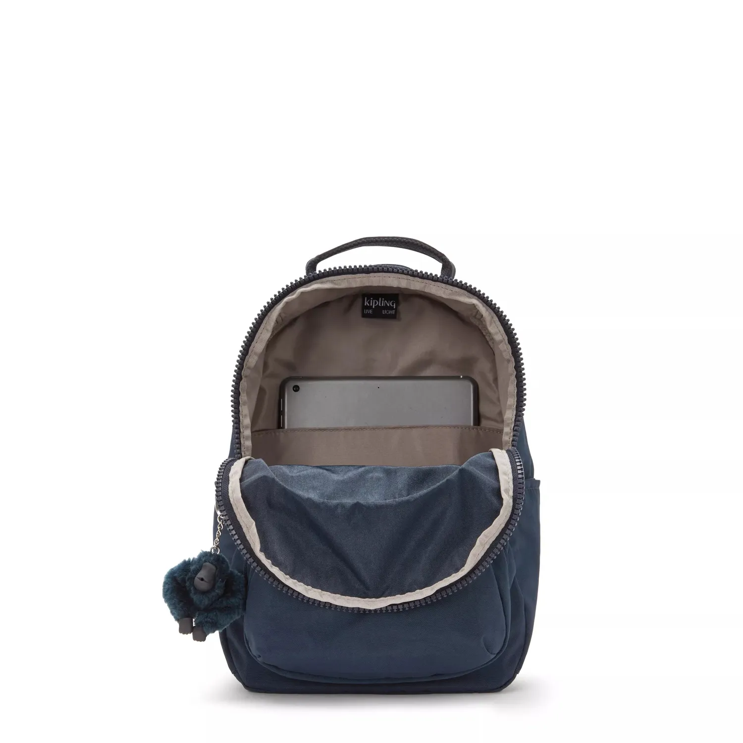 Kipling Seoul S rugzak Klein Blue Bleu 2 11 inch