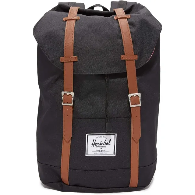 Herschel Retreat rugzak 19,5L zwart canvas