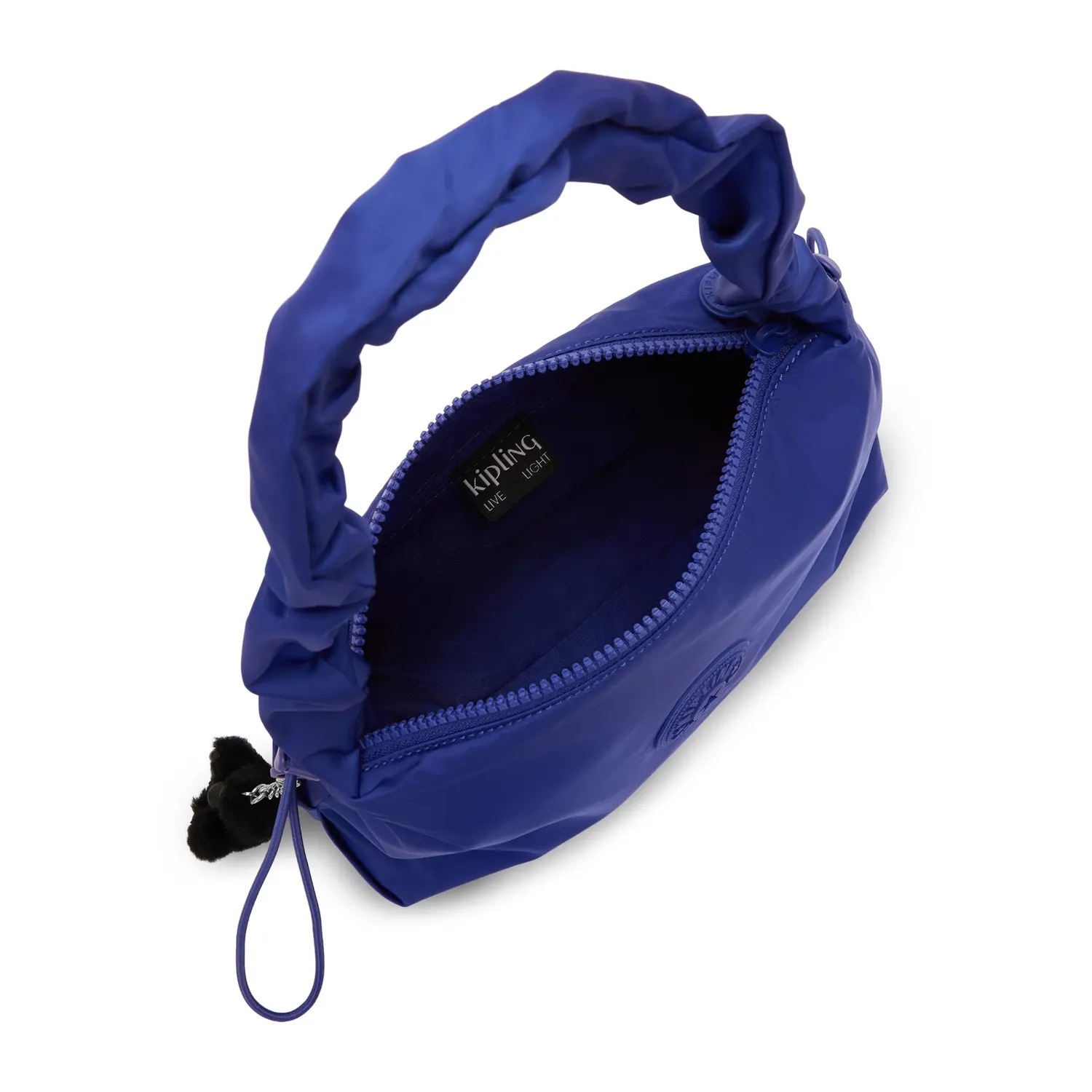Kipling Eleni kleine schoudertas Entirely Cobalt met rits