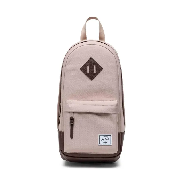 Herschel Heritage Schoudertas Black Tan Crossbody