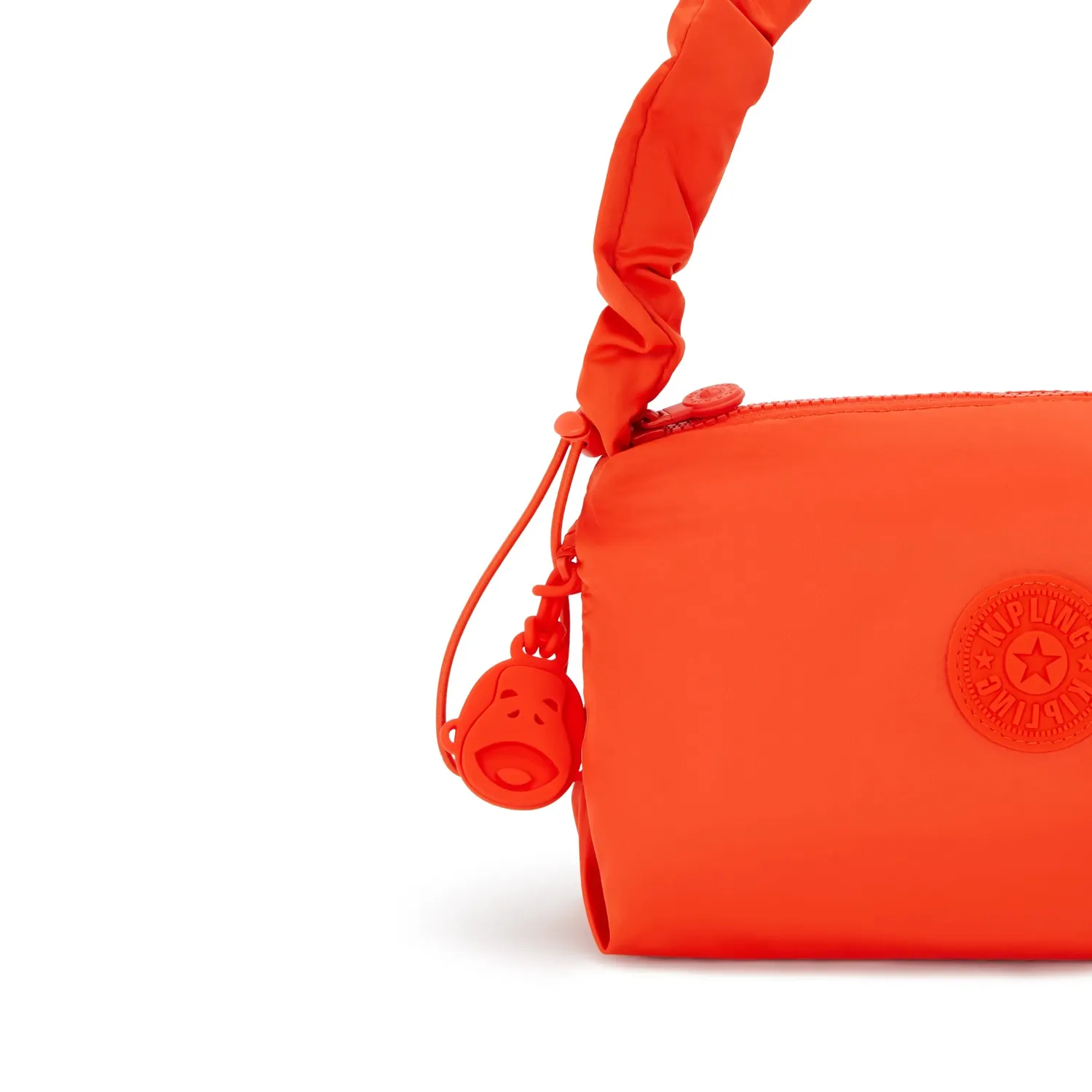 Kipling Eleni schoudertas Klein Open Orange met rits