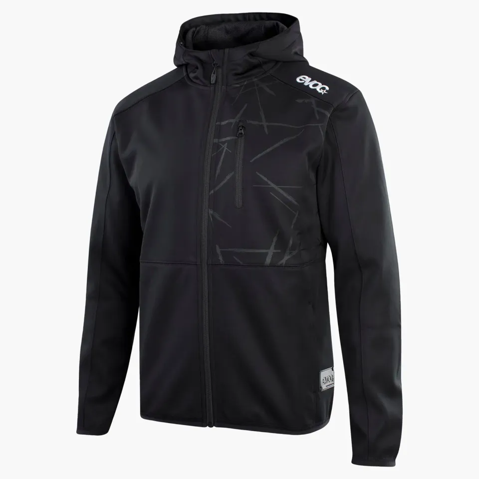 Evoc Hoody Jacket Men hoodie zwart M fleece