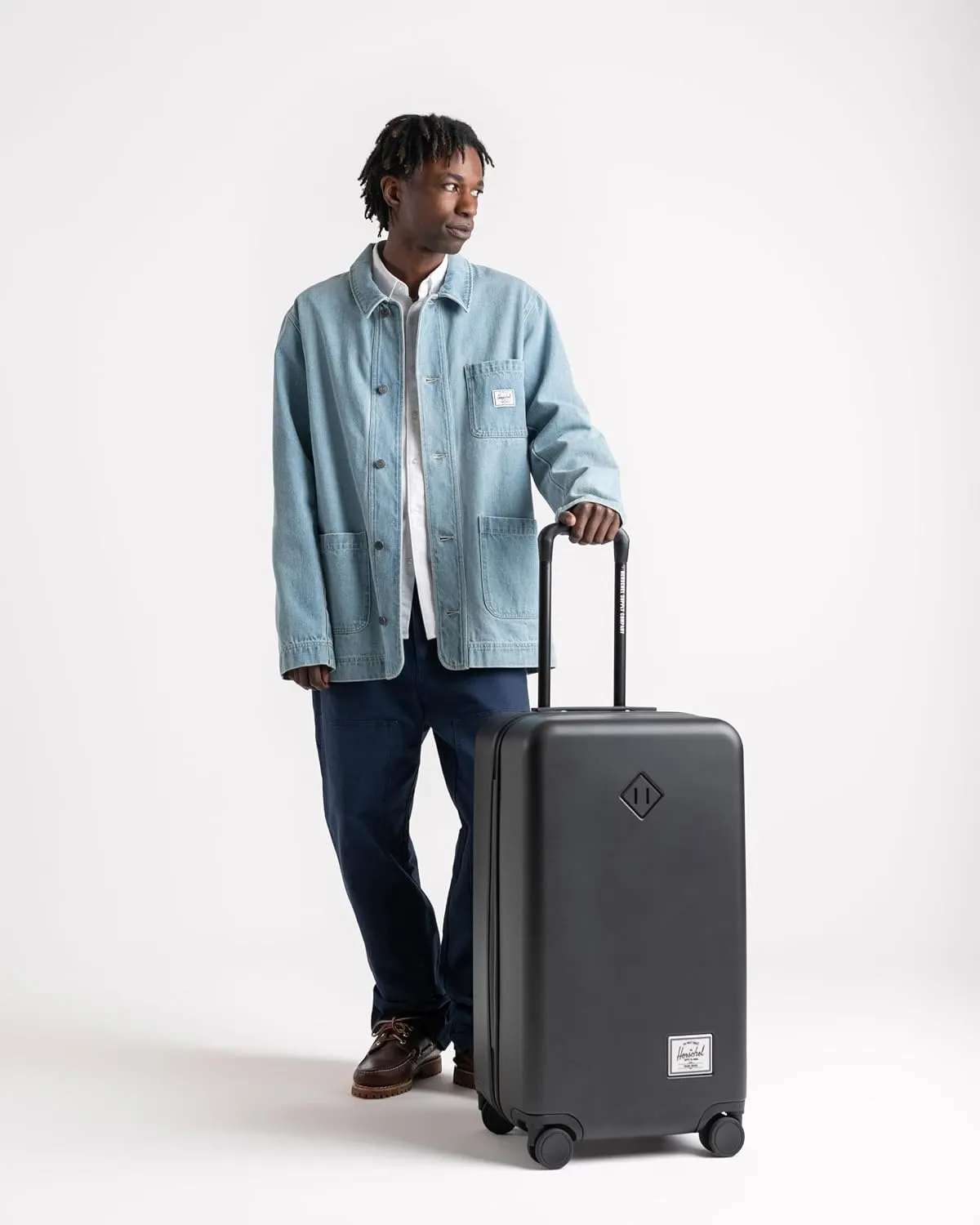Herschel Supply Heritage Hardshell Medium EXP koffer Zwart