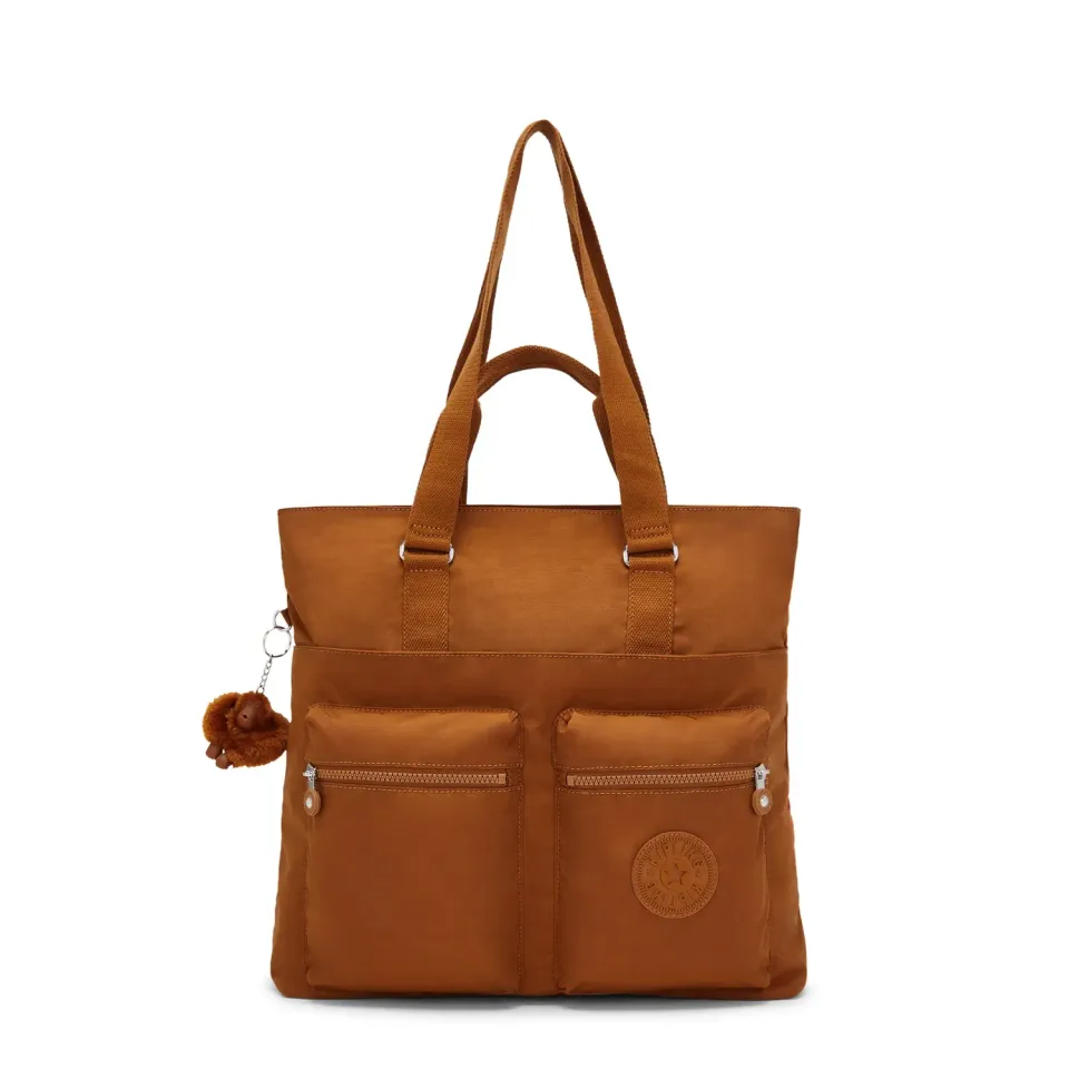Kipling India shopper stylish mokka groot laptopvak