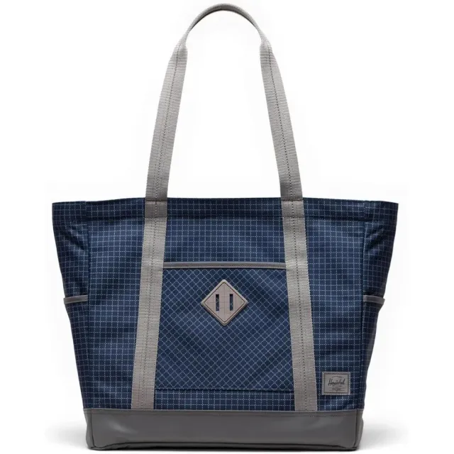 Herschel Heritage tote Grid Naval Academy shopper