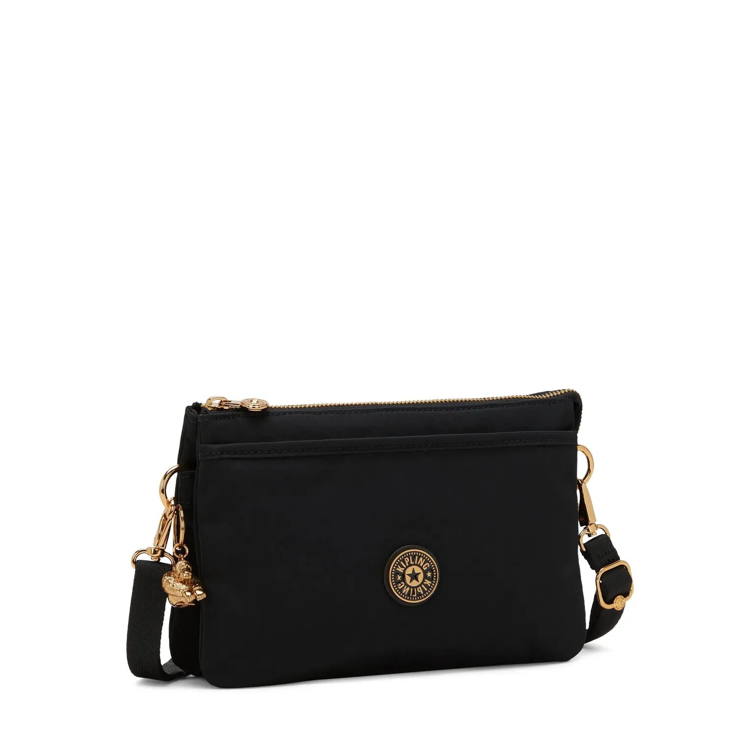 Kipling Riri crossbodytas Klein Blush Gold Black lichtgewicht
