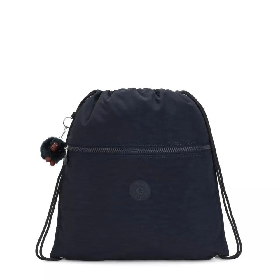 Kipling Supertaboo rugzak True Blue Tonal Medium waterafstotend