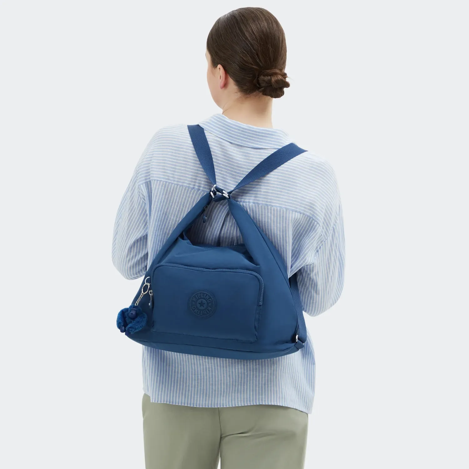 Kipling Yenna schoudertas Casual Blue Medium 2-weg